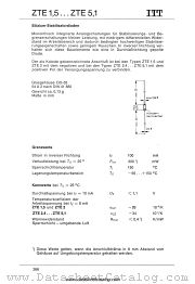 ZTE3 datasheet pdf ITT Semiconductors
