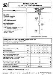 1A6G datasheet pdf Jinan Gude Electronic Device