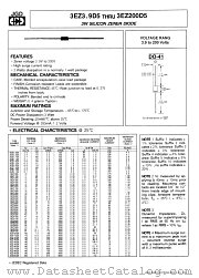3EZ6.8D5 datasheet pdf Jinan Gude Electronic Device