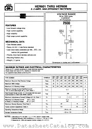 HER607 datasheet pdf Jinan Gude Electronic Device