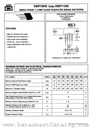 KBP106G datasheet pdf Jinan Gude Electronic Device