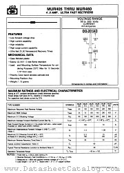 MUR440 datasheet pdf Jinan Gude Electronic Device