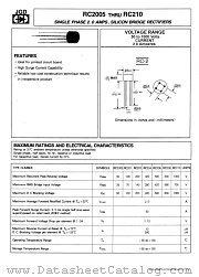 RC210 datasheet pdf Jinan Gude Electronic Device