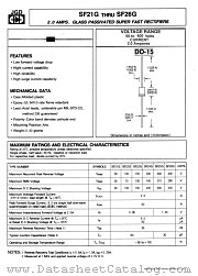 SF23G datasheet pdf Jinan Gude Electronic Device