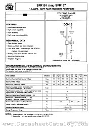 SFR155 datasheet pdf Jinan Gude Electronic Device