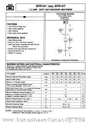 SFR1A7 datasheet pdf Jinan Gude Electronic Device