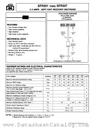 SFR301 datasheet pdf Jinan Gude Electronic Device
