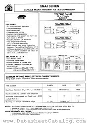 SMAJ90 datasheet pdf Jinan Gude Electronic Device