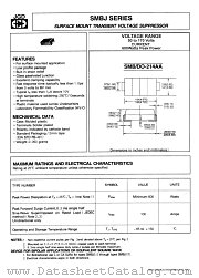 SMBJ24 datasheet pdf Jinan Gude Electronic Device