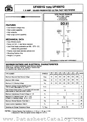 UF4004G datasheet pdf Jinan Gude Electronic Device