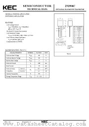 2N3906C datasheet pdf Korea Electronics (KEC)