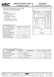 B10A45VI datasheet pdf Korea Electronics (KEC)