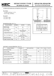 E25A2CPR datasheet pdf Korea Electronics (KEC)