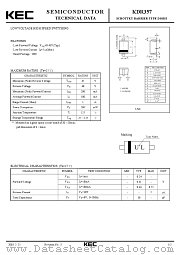 KDR357 datasheet pdf Korea Electronics (KEC)