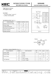 KDR400S datasheet pdf Korea Electronics (KEC)