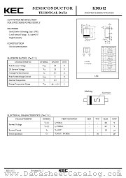 KDR412 datasheet pdf Korea Electronics (KEC)