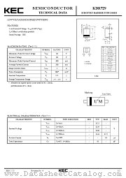 KDR729 datasheet pdf Korea Electronics (KEC)