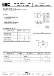 KDR732 datasheet pdf Korea Electronics (KEC)