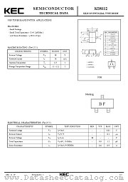 KDS112 datasheet pdf Korea Electronics (KEC)