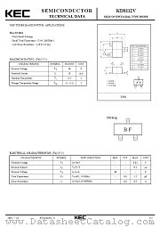 KDS112V datasheet pdf Korea Electronics (KEC)