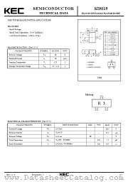 KDS115 datasheet pdf Korea Electronics (KEC)