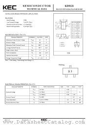 KDS121 datasheet pdf Korea Electronics (KEC)