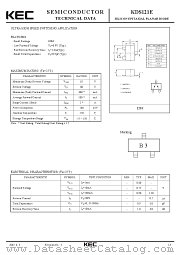 KDS121E datasheet pdf Korea Electronics (KEC)