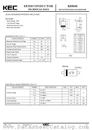KDS160 datasheet pdf Korea Electronics (KEC)