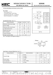 KDS181 datasheet pdf Korea Electronics (KEC)