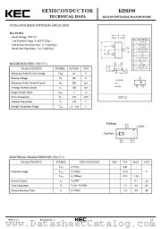 KDS190 datasheet pdf Korea Electronics (KEC)