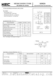 KDS226 datasheet pdf Korea Electronics (KEC)