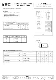 KDV1472 datasheet pdf Korea Electronics (KEC)