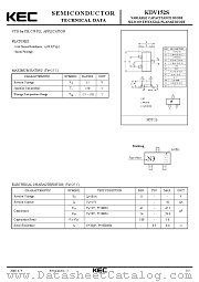 KDV152S datasheet pdf Korea Electronics (KEC)