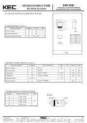 KDV154E datasheet pdf Korea Electronics (KEC)