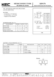 KDV174 datasheet pdf Korea Electronics (KEC)