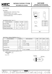 KDV269E datasheet pdf Korea Electronics (KEC)