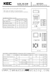 KF155 datasheet pdf Korea Electronics (KEC)