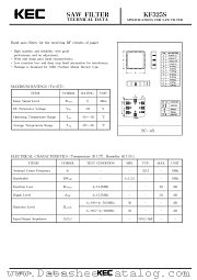 KF325S datasheet pdf Korea Electronics (KEC)