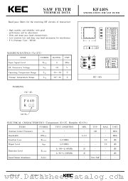 KF440S datasheet pdf Korea Electronics (KEC)