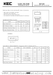 KF446 datasheet pdf Korea Electronics (KEC)