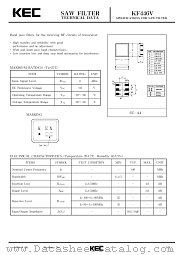 KF446V datasheet pdf Korea Electronics (KEC)