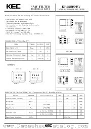 KF448BS datasheet pdf Korea Electronics (KEC)