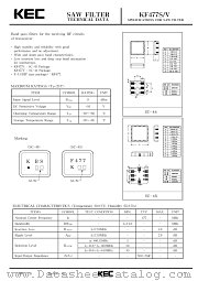 KF477S datasheet pdf Korea Electronics (KEC)