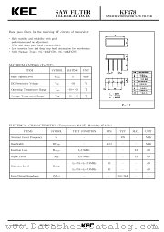 KF478 datasheet pdf Korea Electronics (KEC)