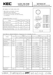 KFX0414T datasheet pdf Korea Electronics (KEC)