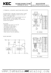 KIA317PI datasheet pdf Korea Electronics (KEC)