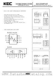 KIA4559F datasheet pdf Korea Electronics (KEC)