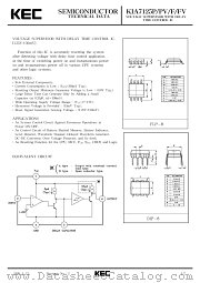 KIA7125F datasheet pdf Korea Electronics (KEC)