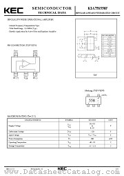 KIA75S558F datasheet pdf Korea Electronics (KEC)
