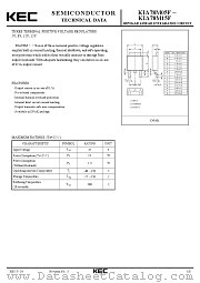 KIA78M08F datasheet pdf Korea Electronics (KEC)